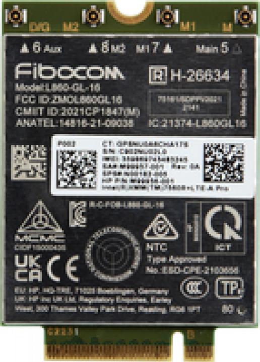 Actual product image HP 4G LTE-Advanced Pro WWAN for G11