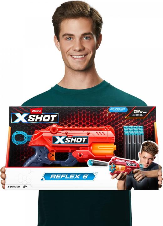 Actual product image Xshot Reflex 6 (12 Darts) Open Box 36433