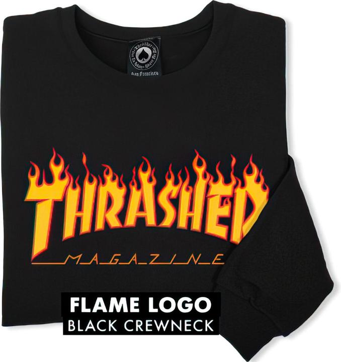 Produktbild Thrasher Flame Crew (S)