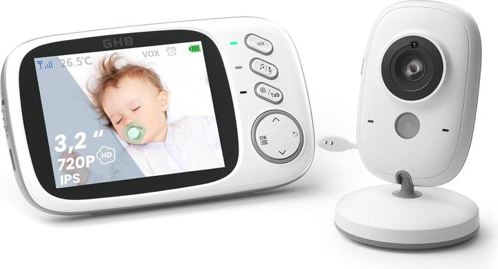 GHB Babyphone mit Kamera und LCD-Display (Video & Audio)