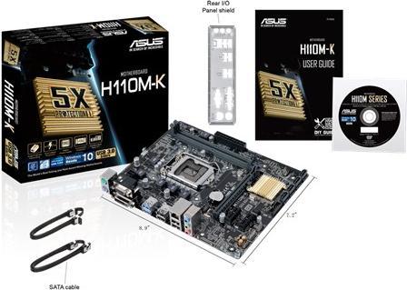 Produktbild ASUS H110m-K (LGA 1151, Intel H110, mATX)