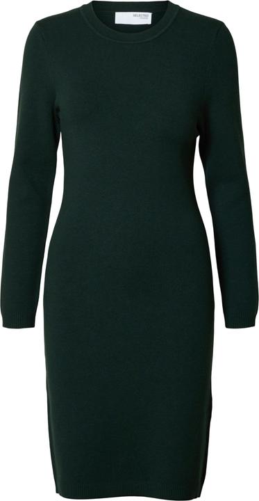 Actual product image Selected Femme Slfkamma Ls Midi Knit Dress (XL)