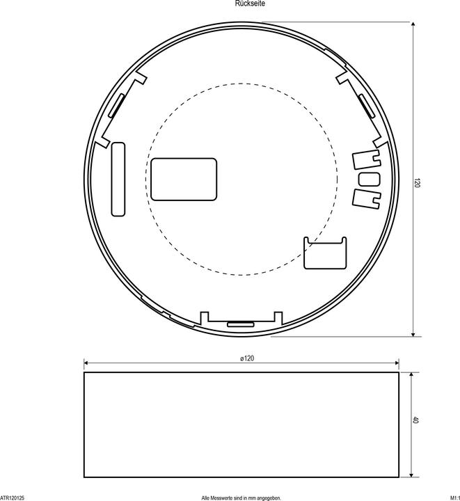 Produktbild EVN-Lichttechnik LED-Anbaupanel (752 lm, IP44)
