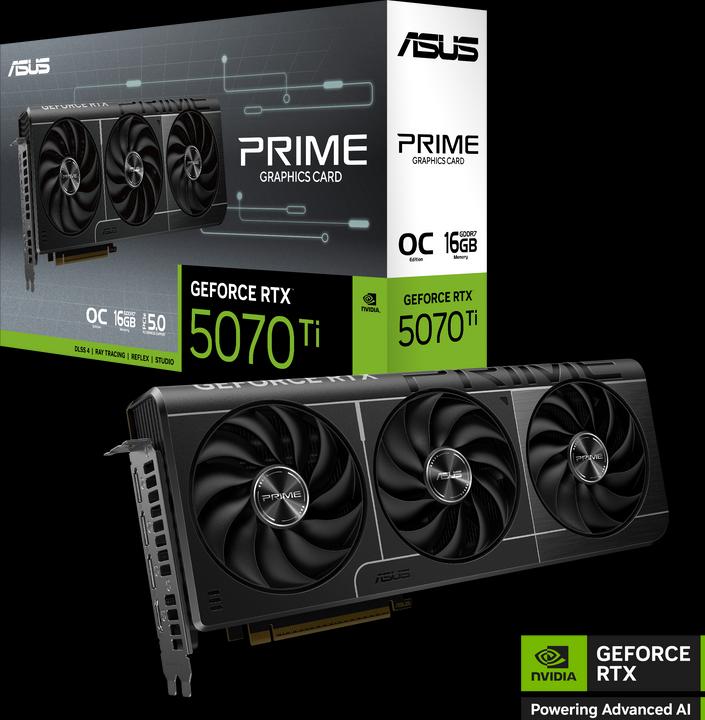 Produktbild ASUS Prime GeForce RTX 5070 Ti OC (16 GB)