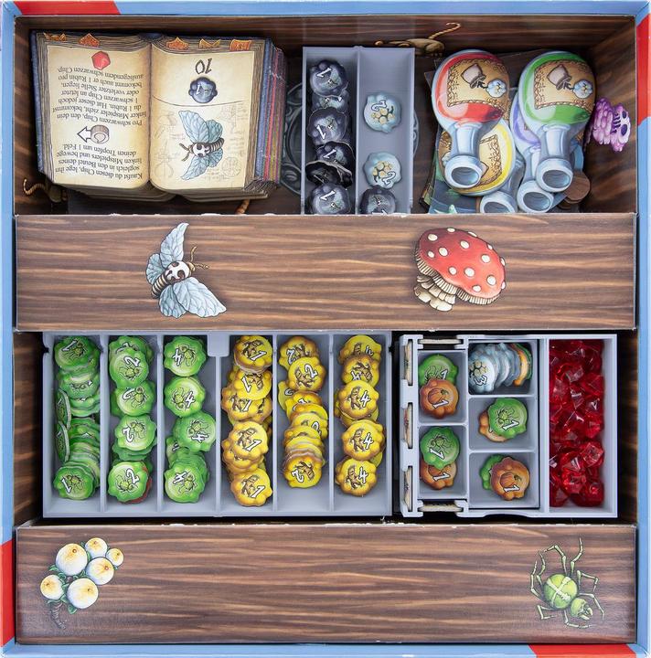 Immagine prodotto Feldherr QUAK-3D - Organizzatore per I Quaccheri di Quedlinburg + Le Streghe Erboriste - Scatola di gioco