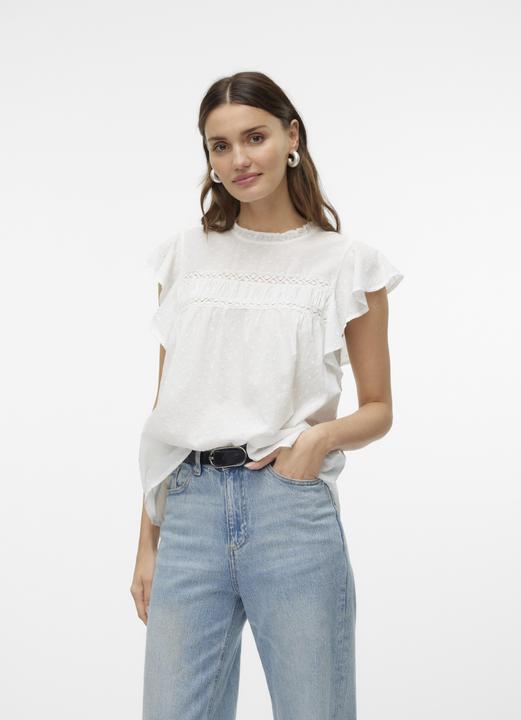 Actual product image Vero Moda Vmtrine Sl Lace Top Wvn Ga Noos (S)