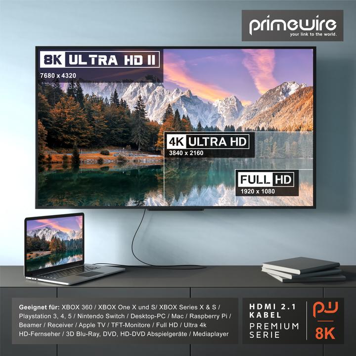 Actual product image Primewire HDMI – HDMI (4 m, HDMI)