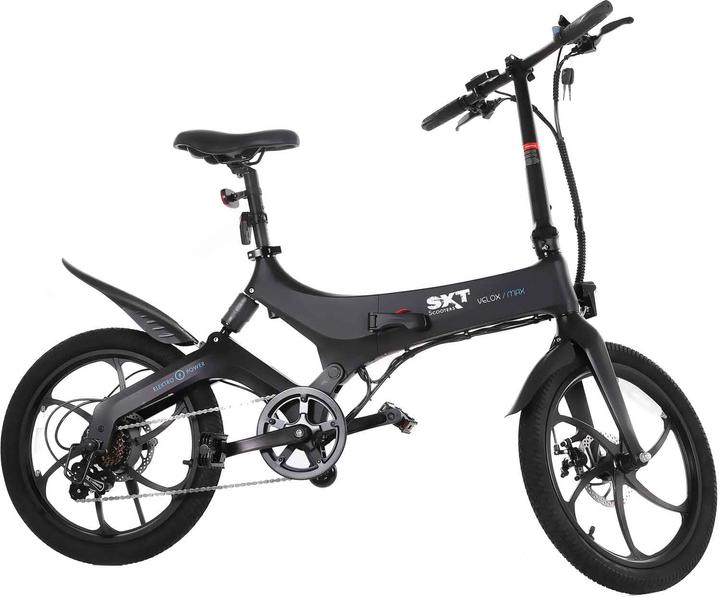 Actual product image Sxt Velox Max" e-bike folding bike 6-speed 20 inch (43 cm)