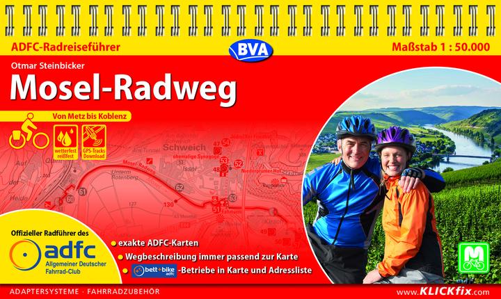 Produktbild ADFC-Radreiseführer Mosel-Radweg