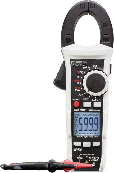 Produktbild Voltcraft Stromzange VC 740 E (K) (CAT IV 600V)