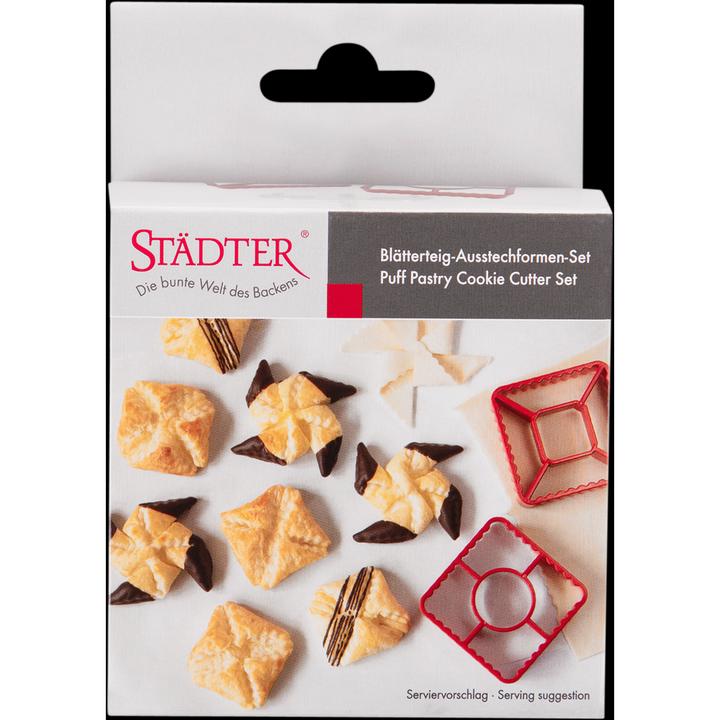 Actual product image Städter Puff Pastry Pinwheel Cookie Cutter