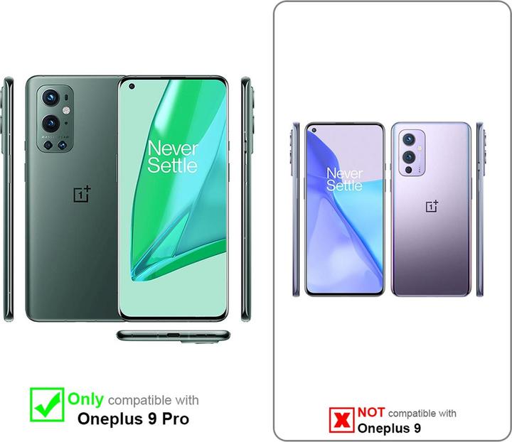 Actual product image Cadorabo Book Smart View Mirror Cover (OnePlus 9 Pro)