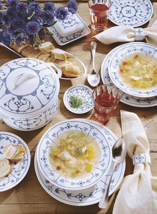 Actual product image Kahla Blue Saks soup plate (1 x, 22 cm)