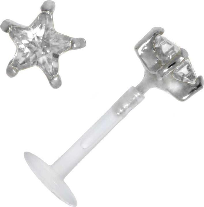 Immagine prodotto Bijouteria Piercing (Bioplastica, Argento 925, Zirconia)