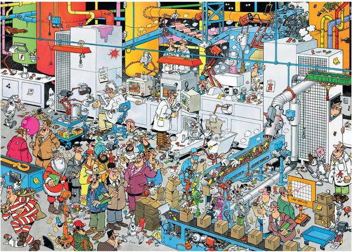 Image du produit Jumbo Fabrique de bonbons Jan van Haasteren (500 pièces)