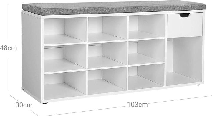 Image du produit Vasagle Benchy (103 x 30 x 48 cm)