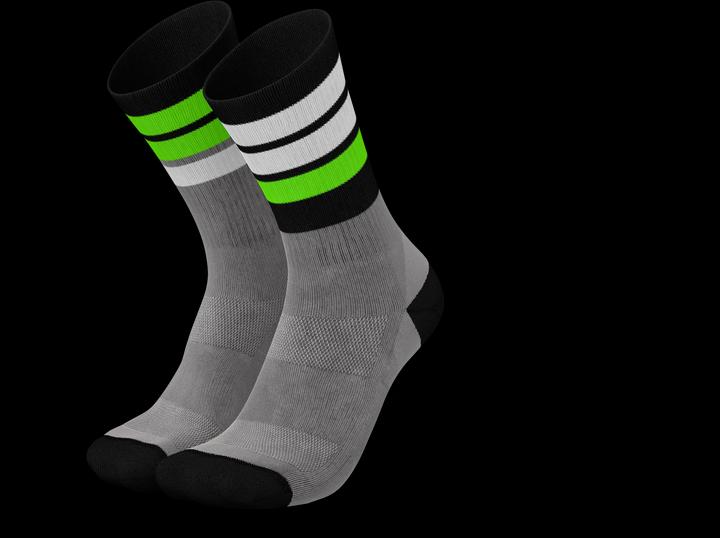 Grigio chiaro Verde neon