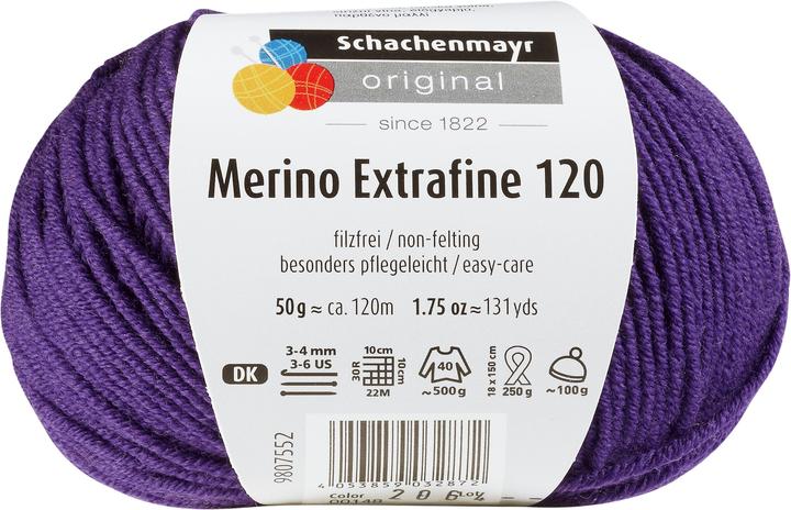 Actual product image Schachenmayr Wool Merino Extrafine 120 (0.10 m)