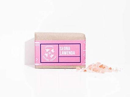 Actual product image Four Starlings Soap House Natural Bar Soap Salty Lavender 110G (Hard soap)