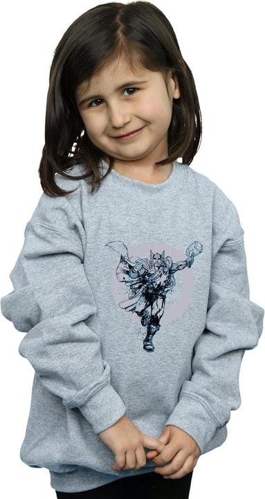 Image du produit - Sweat THOR CIRCLE - Fille (116)