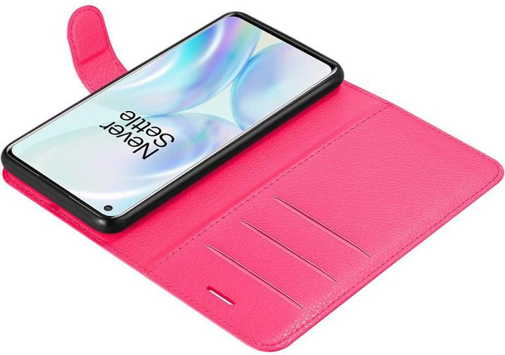Actual product image Cadorabo Book with stand function cover (Oneplus 8)