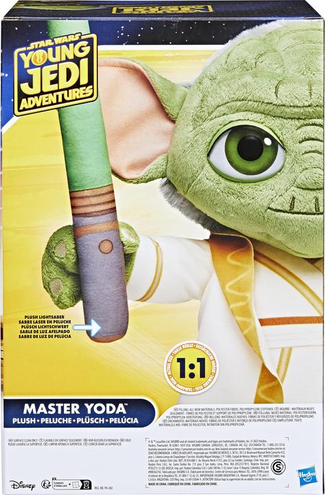 Actual product image Hasbro Star Wars Young Jedi Adventures Shorty Plush (34 cm)