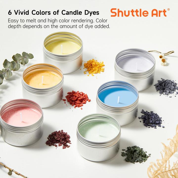 Actual product image Shuttle Art DIY Kerzenherstellung Set
