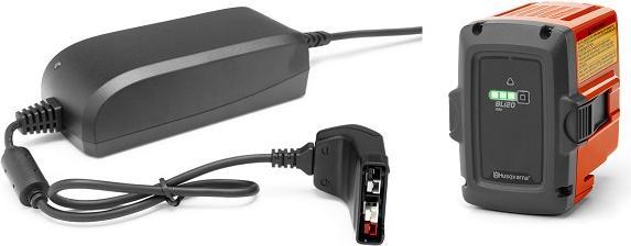 Image du produit Husqvarna KIT 120IB comprenant batterie et chargeur (Fonctionnement sur batterie, Souffleur de feuilles)