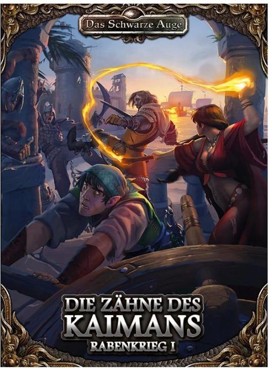 Produktbild DSA Abenteuer - Rabenkrieg 1: Die Zähne des Kaimans, Taschenbuch, 64 Seiten (DE-Ausgabe) (Deutsch, David Schmidt, Armin Schmidt Abele, 2020)