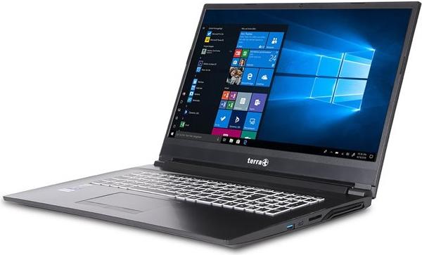 Produktbild Terra MOBILE 1777 - Intel® Core™ i7 der 9. Generation - 2,6 GHz - 43,9 cm (17.3 Zoll) (17.30", Intel Core i7-9750H, 16 GB, 512 GB, DE)