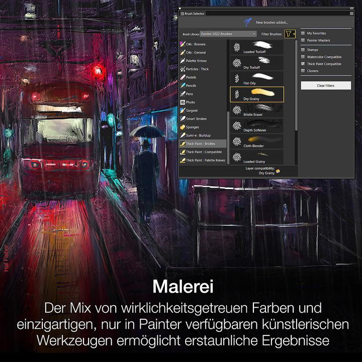 Image du produit Corel Painter 2022 Vollversion, Box (1 Utilisateur, Illimité)