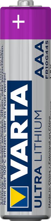 Image du produit Varta ULTRA Lithium (2 pcs, AAA, 1100 mAh)