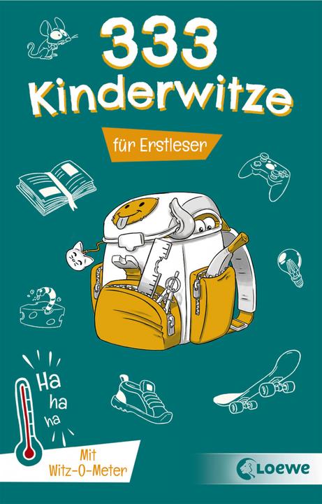 Actual product image 333 Kinderwitze - Für Erstleser (German, Loewe non-fiction, Kaja Reinki, Sonja Fiedler-Tresp, Ron Lipkowski, 2021)
