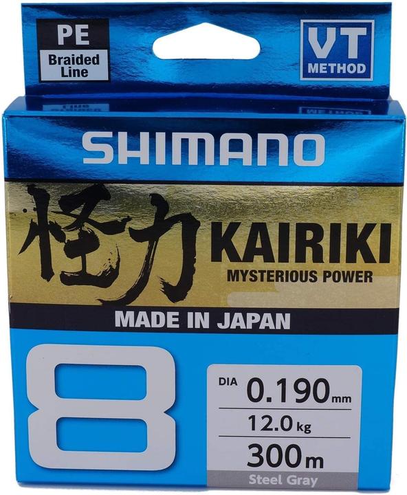Actual product image Shimano Braided fishing line Kairiki 8 (29.30 kg, 0.28 mm)