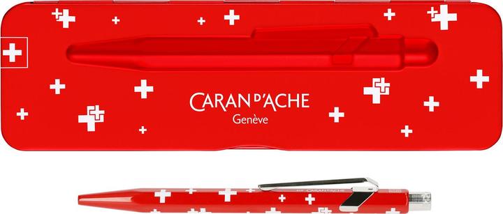 Produktbild Caran d'Ache 849 Totally Swiss mit Etui (Weiss, Rot, 1 x)