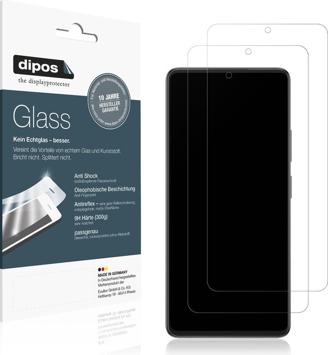 Produktbild Dipos Anti-Shock Displayschutz Matt 9H (1 Stück, Doogee S58 Pro)
