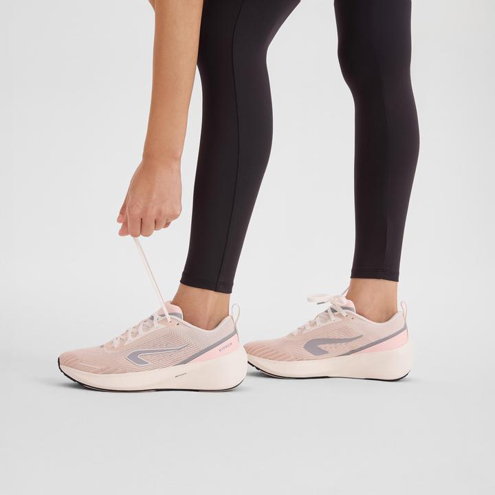 Immagine prodotto Kiprun Laufschuhe Damen - KipCore beige/rosa (39)