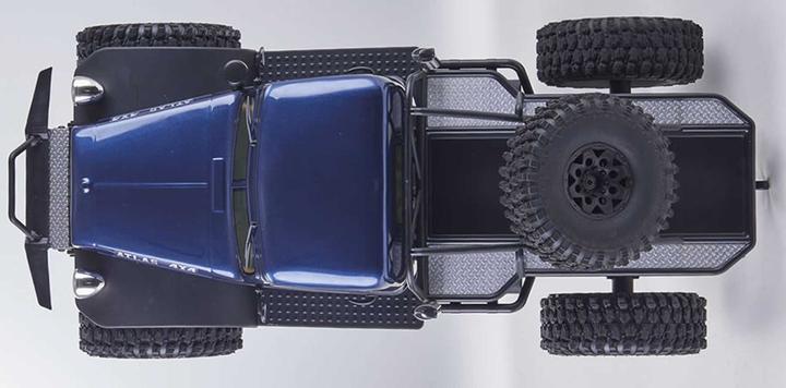 Produktbild RocHobby Scale Crawler Atlas Mud Master 4WD Blau, ARTR, 1:10 (RTR Ready-to-Run)