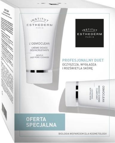 Actual product image Esthederm Osmoclean Gentle Deep Pore Cleanser Set, 75 ml + Light Buffers, 75 ml (Micelle water, 75 ml)