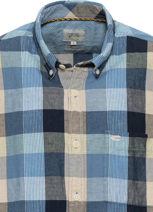 Immagine prodotto Camel Active Camicia a quadri in misto lino (XXL)