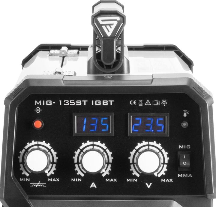Immagine prodotto Stahlwerk Saldatrice a gas inerte MIG MAG 135 ST IGBT da 135 ampere con mano elettrica