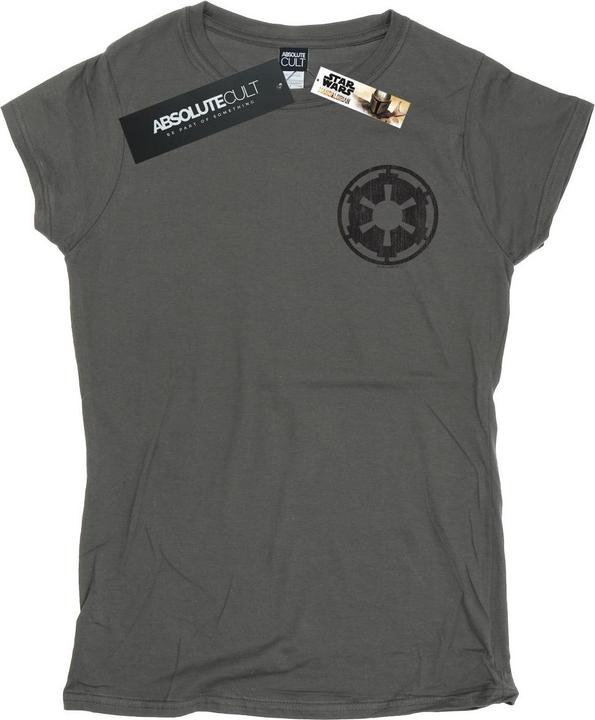 Produktbild Star Wars The Mandalorian Galactic Empire Insignia Breast Print TShirt (L)