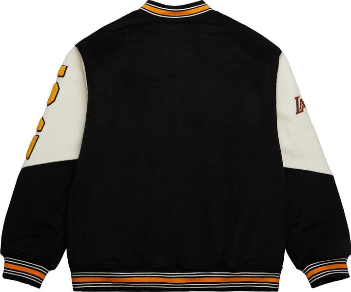 Actual product image Mitchell & Ness M&N Vintage Varsity Wool Jacke - NBA Los Angeles Lakers - M (M)