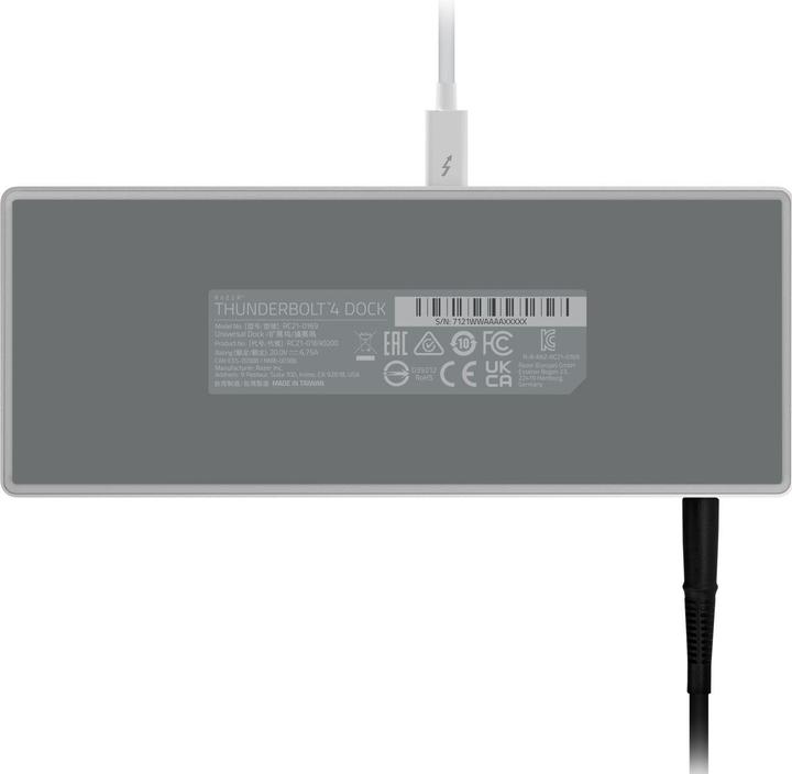 Produktbild Razer Thunderbolt 4 Dock (Thunderbolt, 9 Ports)