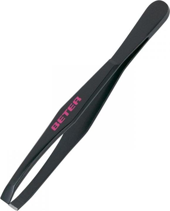 Produktbild Beter PINZA depilar punta recta acero negro