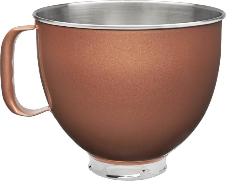 KitchenAid Edelstahlschüssel 4.8 l kupfer matt Rührschüssel