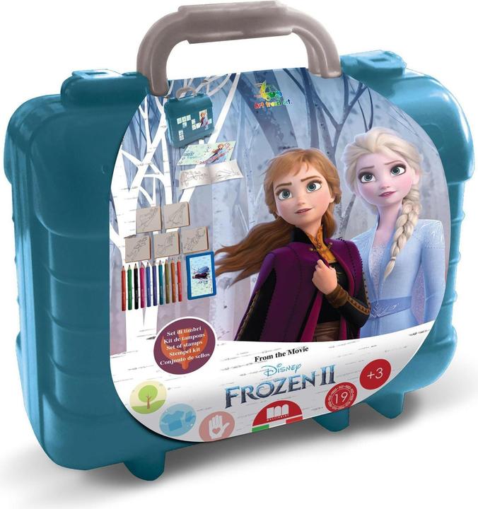 Actual product image Multiprint Stamp set Travel Set Frozen II including colouring set