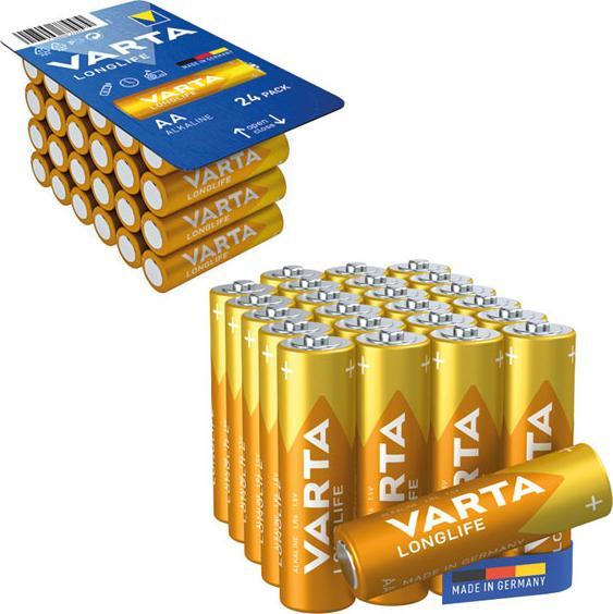 Actual product image Varta Longlife (24 pcs., AA, 2800 mAh)