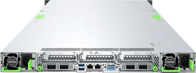 Actual product image Fujitsu Server RX2540 M7 SILVER 4410Y, 1x32GB (Intel Xeon Silver 4410Y, 32 GB, Rack Server)
