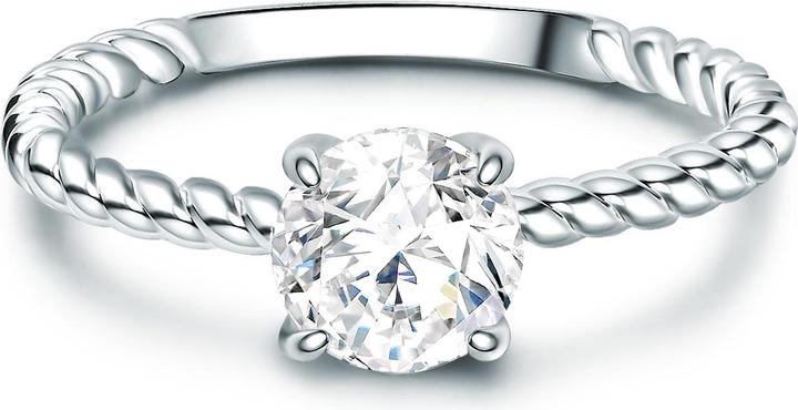 Trilani Damen Sterling Silber Zirkonia silber - 12590